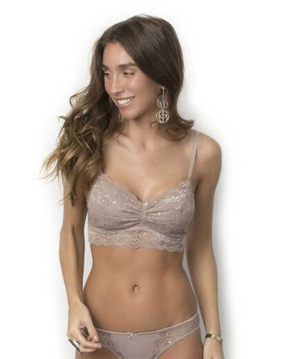 Corpiño Top sin Taza Forrado Peter Pan