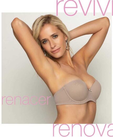 Corpiño Strapless Peter Pan